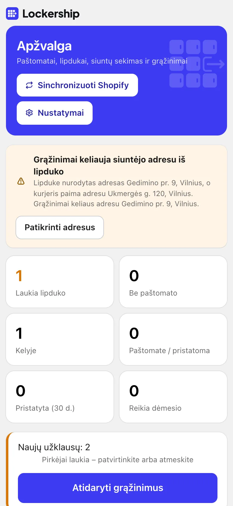 Lockership apžvalga telefone